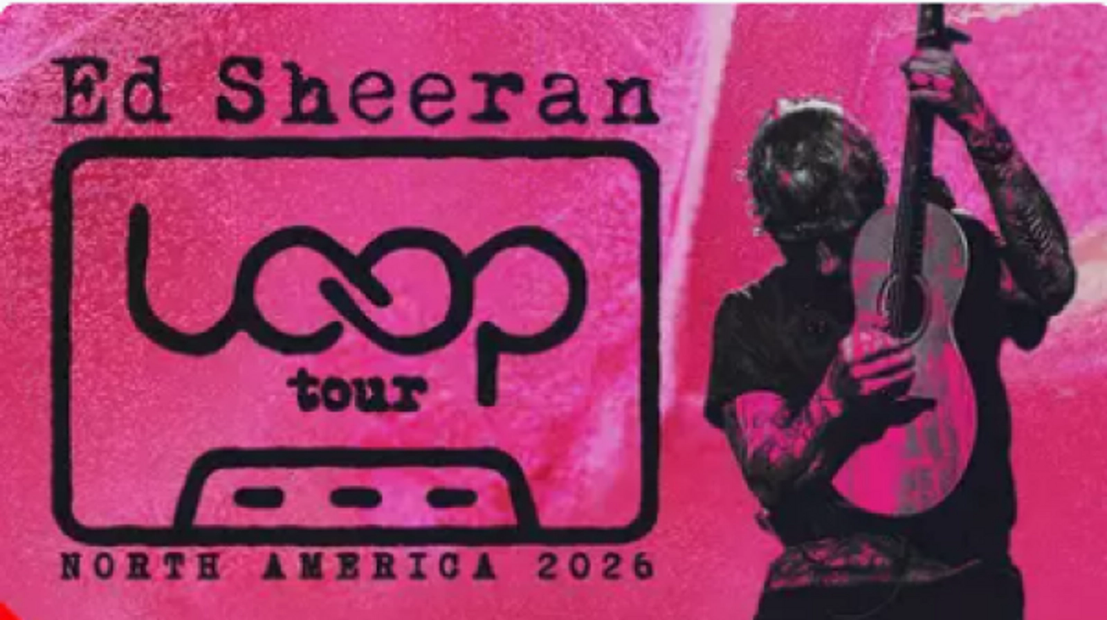 Win tickets to see Ed Sheeran