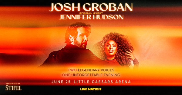 Win tickets to see Josh Groban with special guest Jennifer Hudson