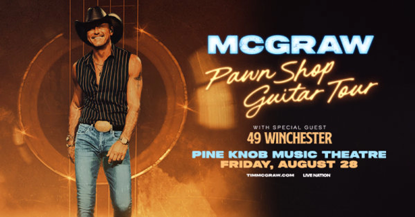 Win tickets to see Tim McGraw