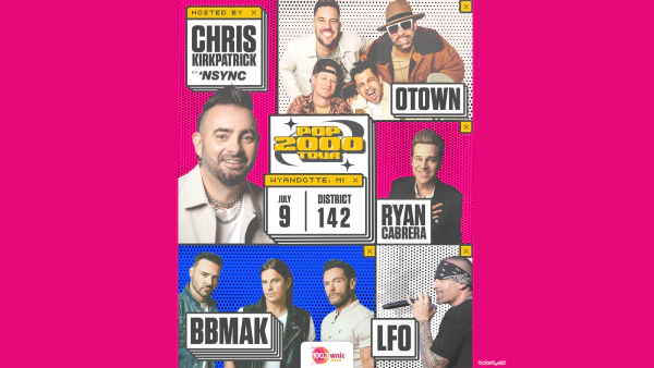 Win tickets to 100.3 WNIC Presents: Pop 2000 Tour