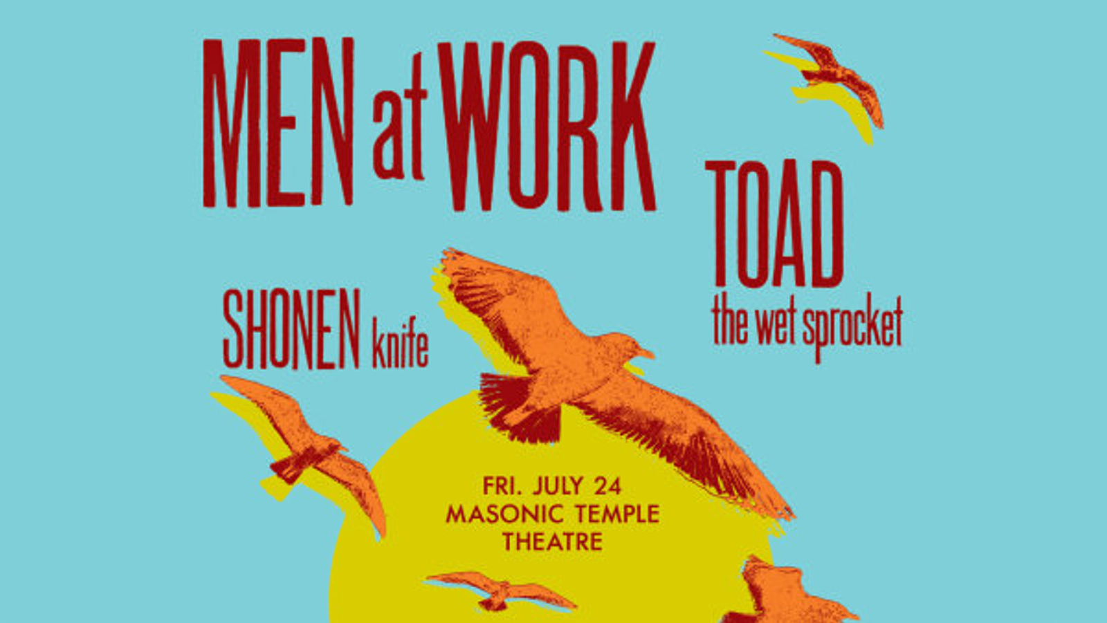 Win tickets to see Men at Work