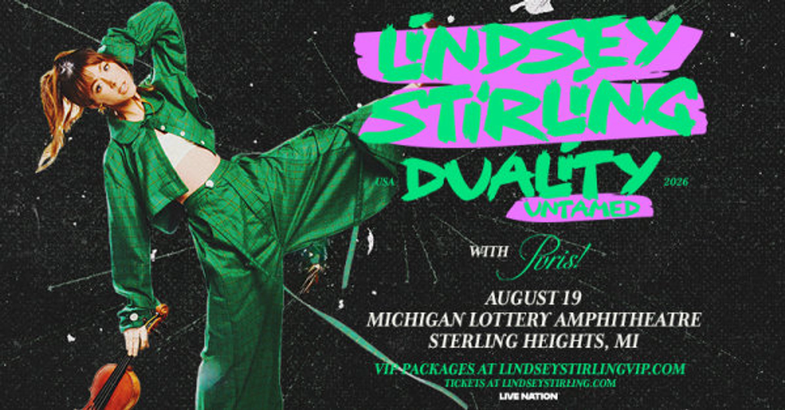 Win tickets to see Lindsey Stirling