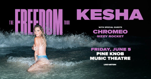 Win tickets to see Kesha: The Freedom Tour