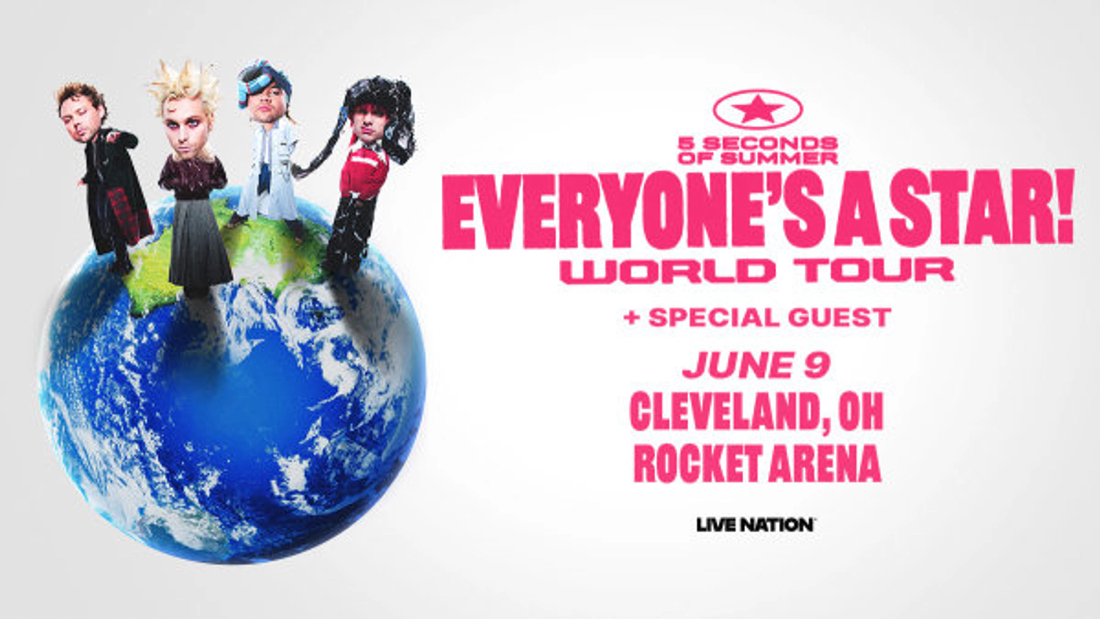 Win Tickets to See 5 Seconds of Summer at Rocket Arena