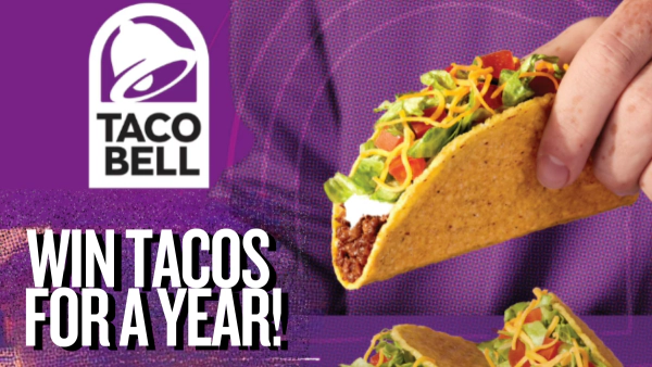 Win Tacos for a Year from Taco Bell in Stow!