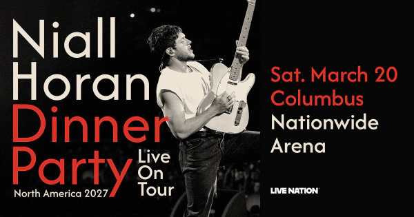 Win Tickets to See Niall Horan at Nationwide Arena in Columbus