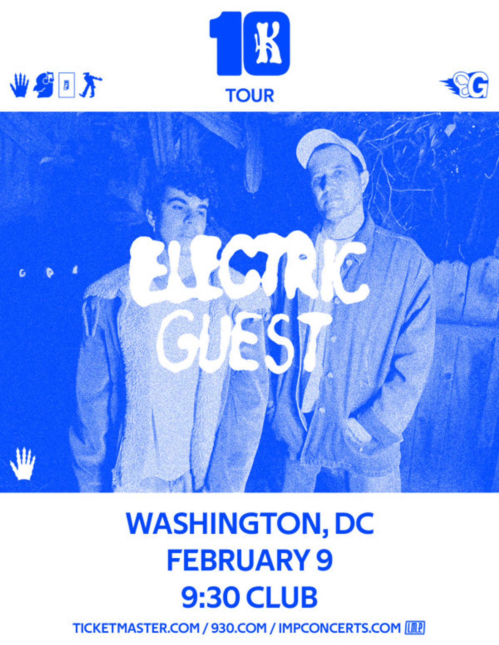 Win Tickets | Electric Guest @ 9:30 Club | 2/9/26
