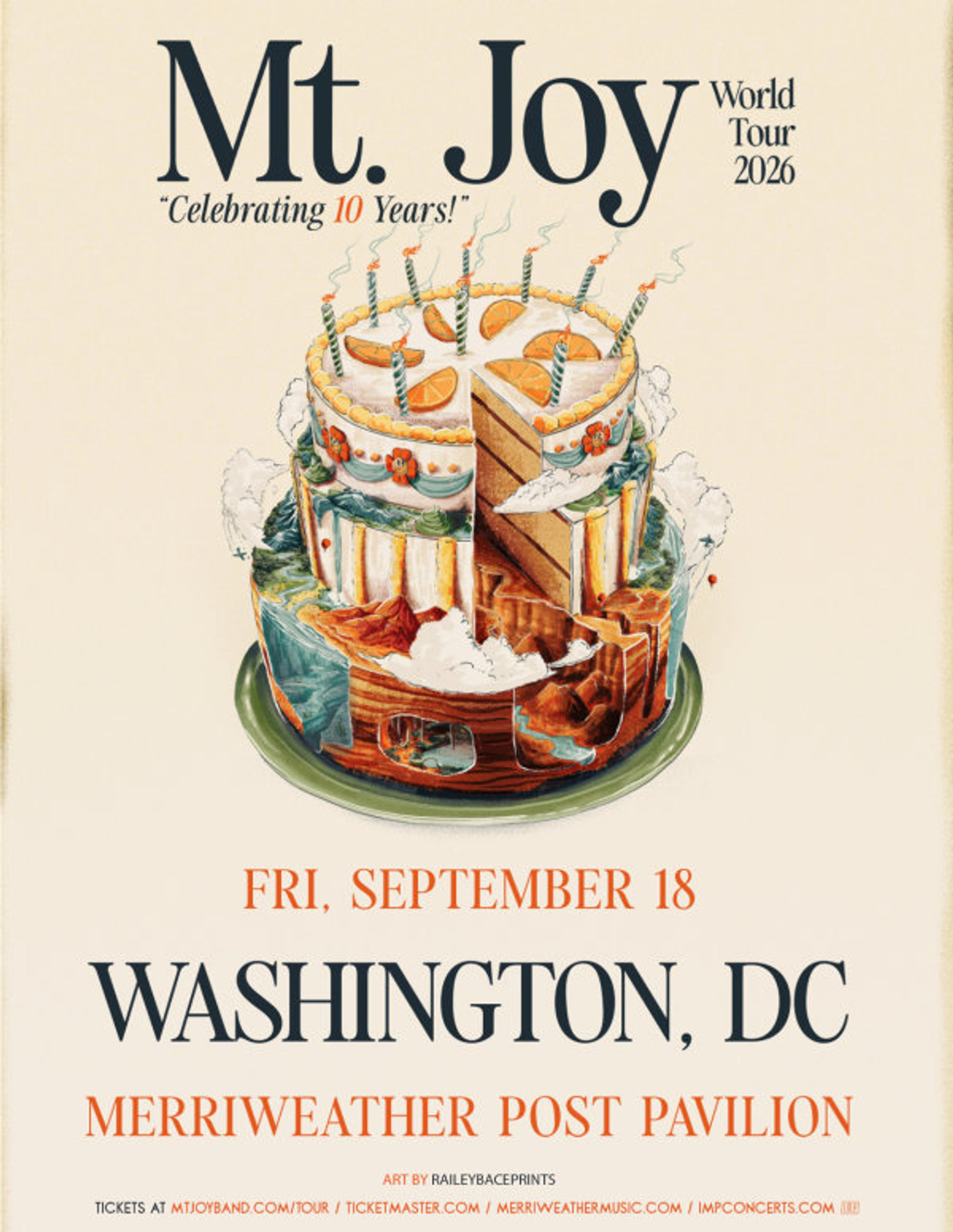 Mt. Joy | Merriweather Post Pavilion 9/18/26 | Win on-air with Mike Jones!