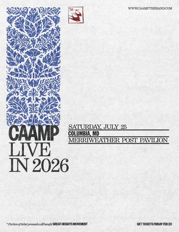 Caamp | Merriweather Post Pavilion 7/25/26 | Win on-air with Alex Mac!