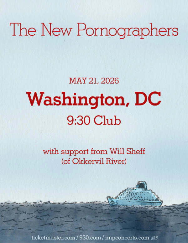 The New Pornographers | 9:30 Club 5/21/26 | Win on-air with Alex Mac!