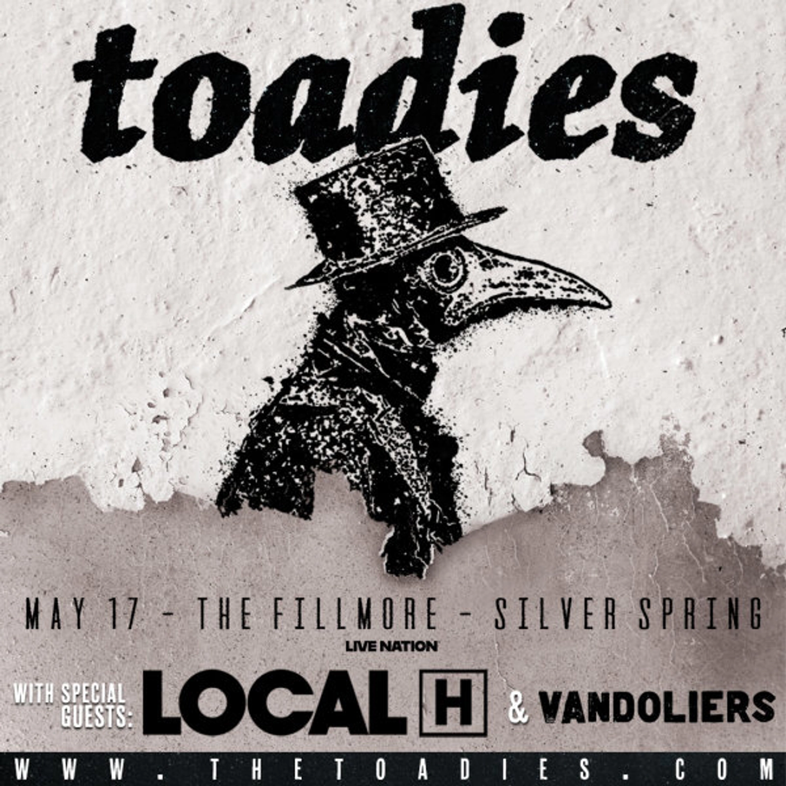 Toadies | The Fillmore 5/17/26 | Win on-air with Tamo!