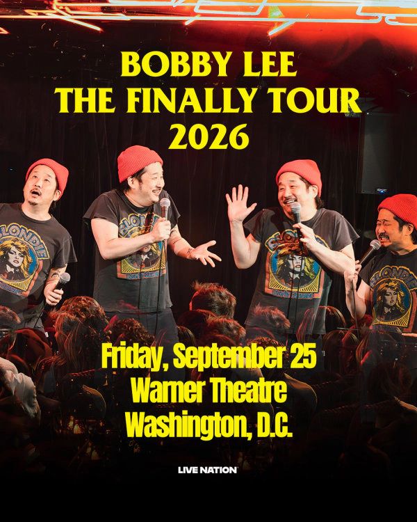 Bobby Lee | Warner Theatre 9/25/26 | Win on-air with Mike Jones!