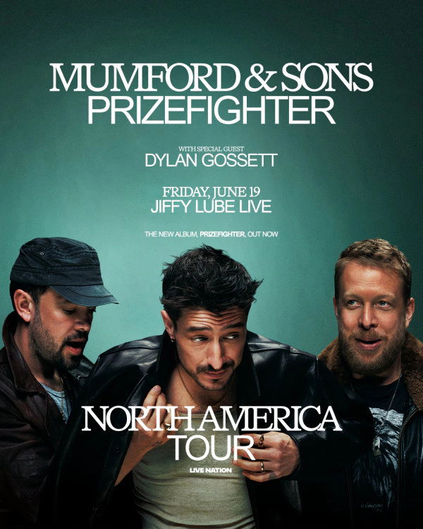 Mumford & Sons | Jiffy Lube Live 6/19/26 | Win on-air with Mike Jones!