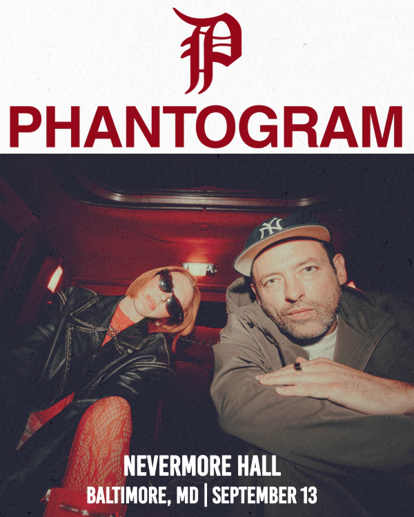 Phantogram | Nevermore Hall 9/13/26 | Win on-air with Alex Mac!
