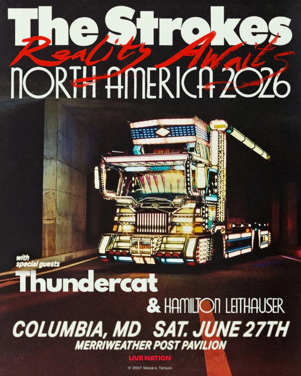 The Strokes | Merriweather Post Pavilion 6/27/26 | Win on-air with Mike Jones!