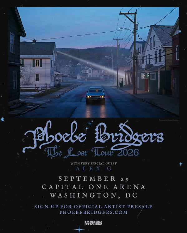 Phoebe Bridgers | Capital One Arena 9/29/26 | Win on-air with Tamo!