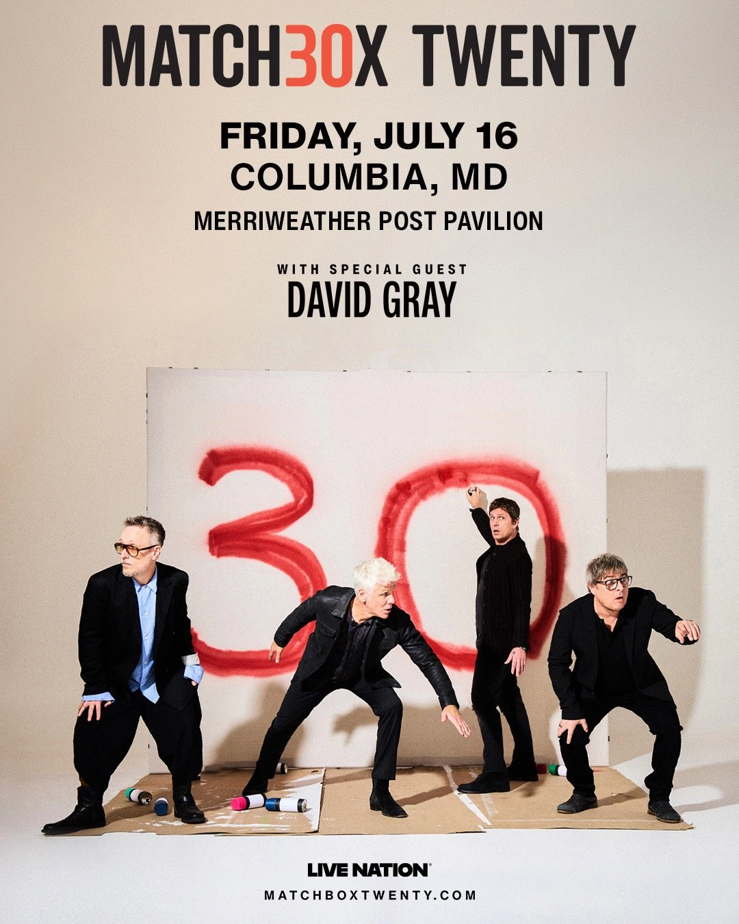 Win Tickets | Matchbox Twenty @ Merriweather Post Pavilion | 7/16/27