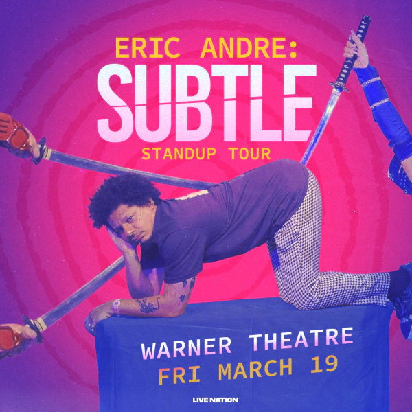 Eric Andre | Warner Theatre 3/19/27 | Win on air with Alex Mac!