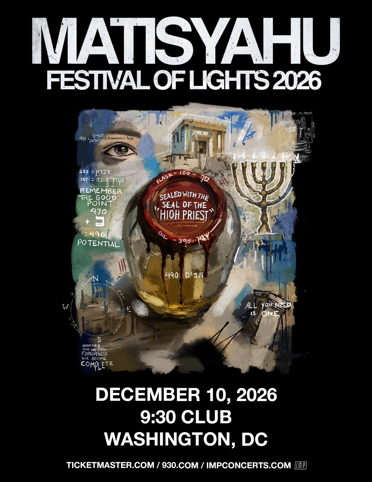 Win Tickets | Matisyahu @ 9:30 Club | 12/10/26