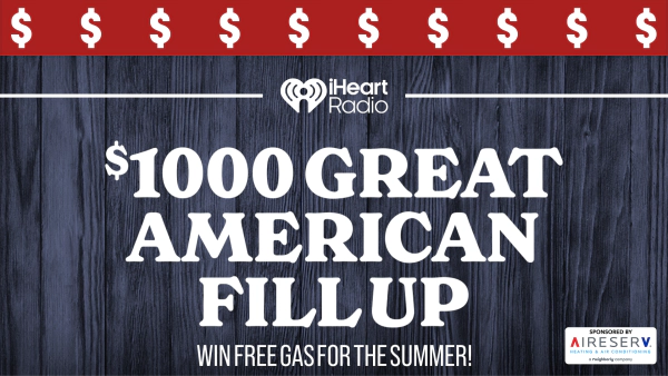 $1,000 Great American fill-up