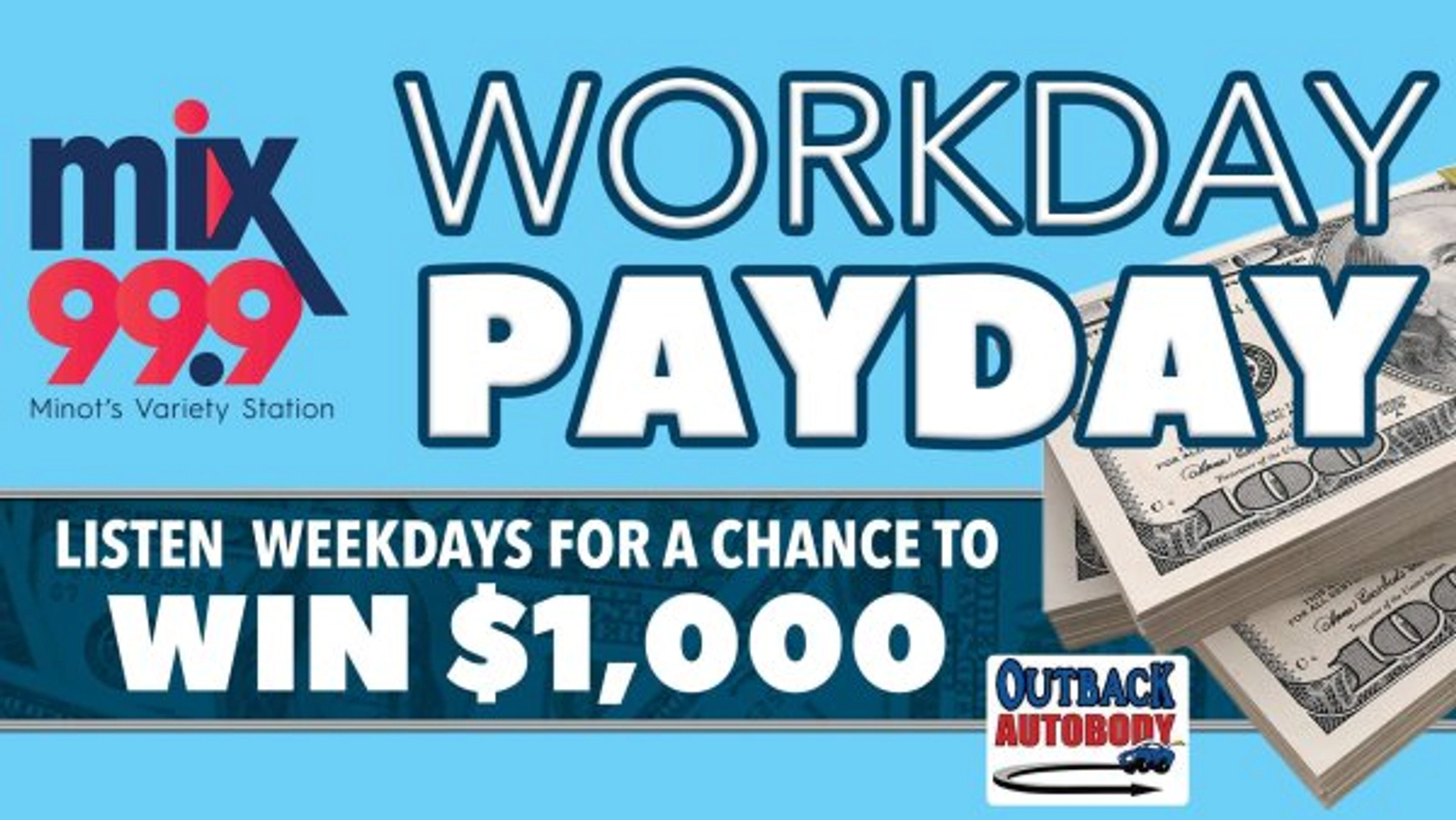 Listen to Win $1,000