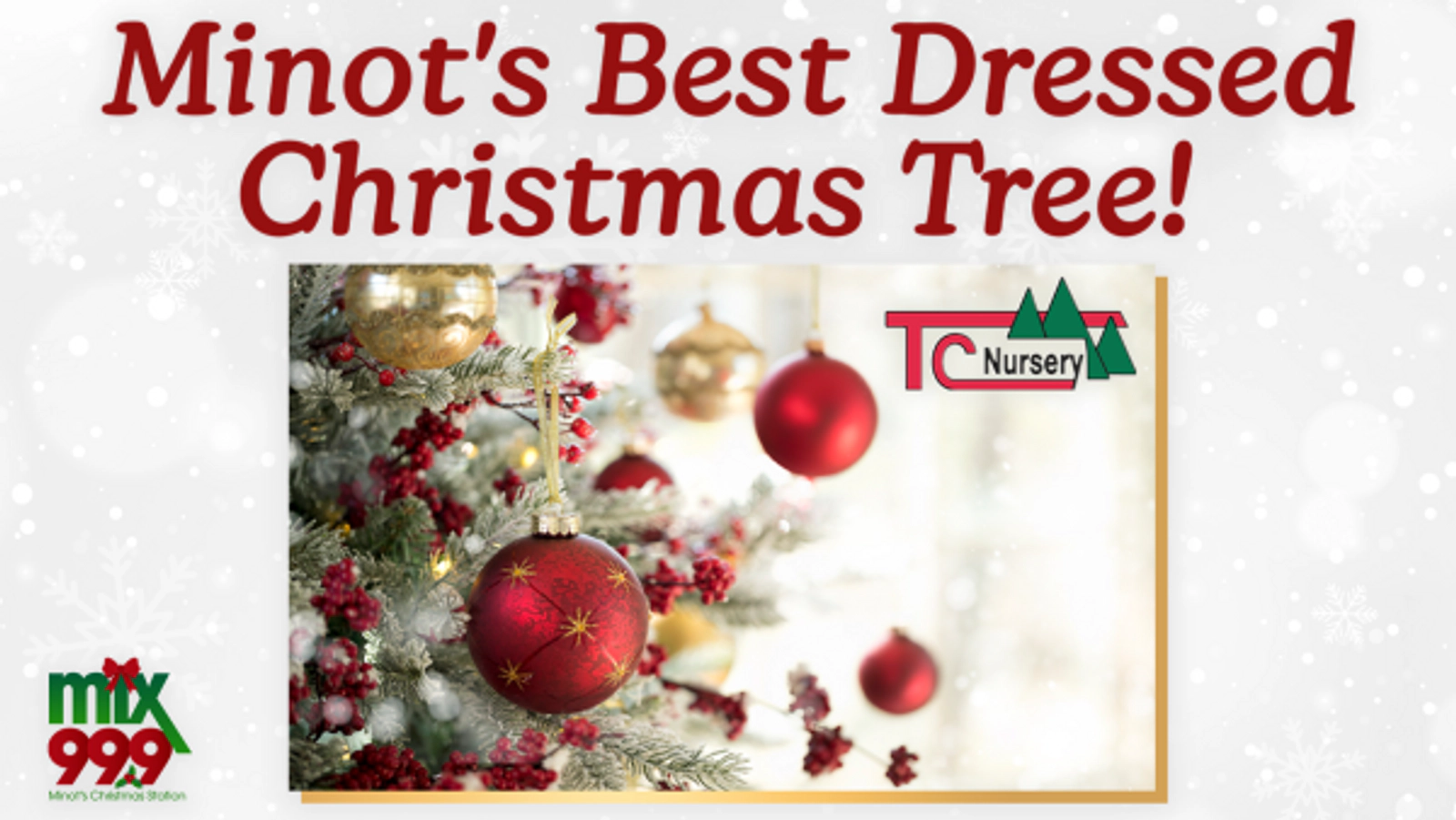 Minot's Best Dressed Christmas Tree!