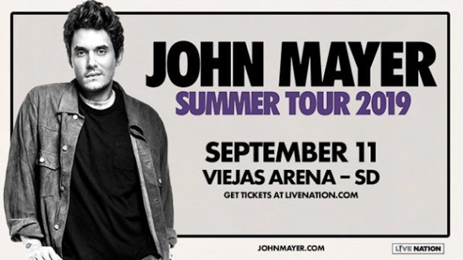 Win John Mayer Tickets - Thumbnail Image