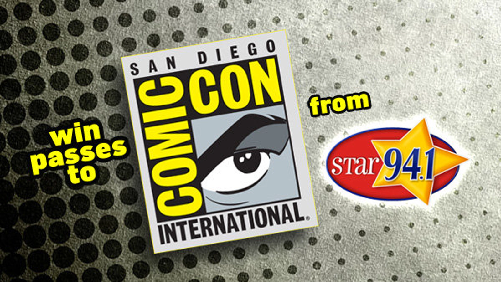 Win COMIC-CON® International: San Diego Passes - Thumbnail Image