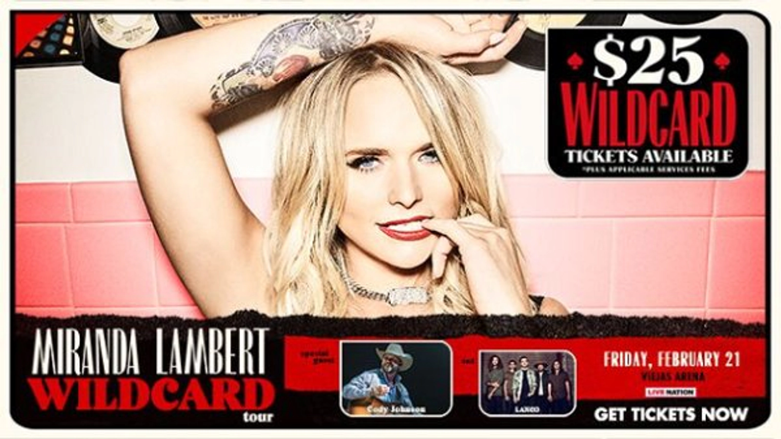 Win Miranda Lambert Tickets - Thumbnail Image