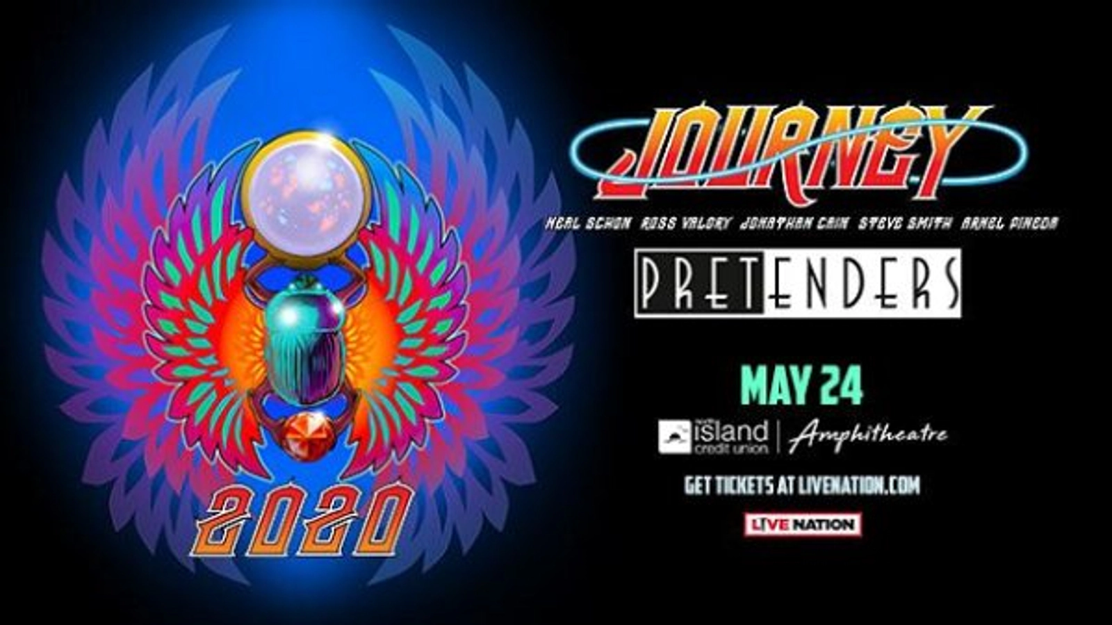 Win Journey & The Pretenders Tickets - Thumbnail Image