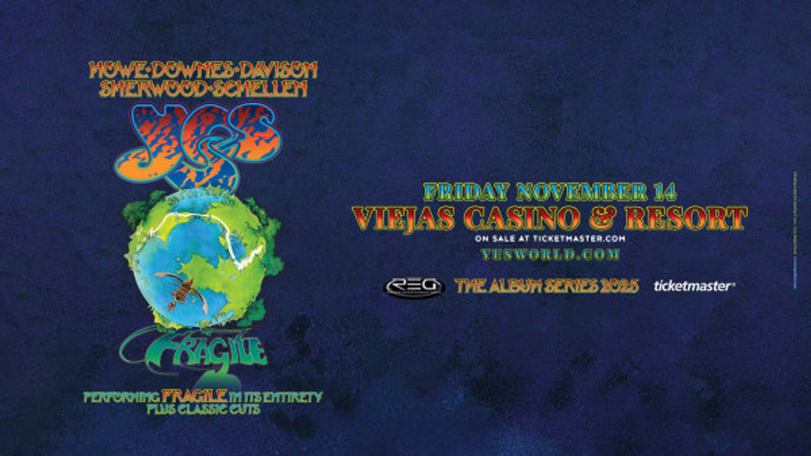 Enter To Win Tickets To See YES November 14th At Viejas Casino Resort!
