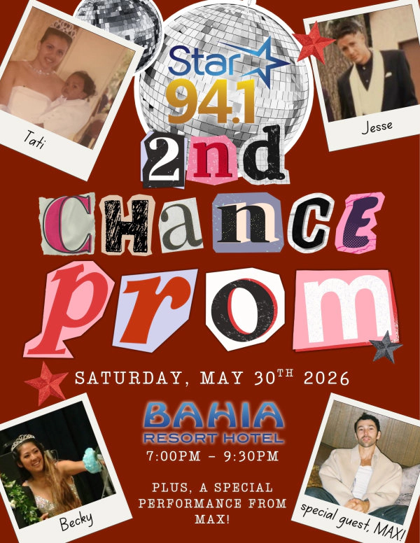 Win Tickets To Star 94.1 2nd Chance Prom