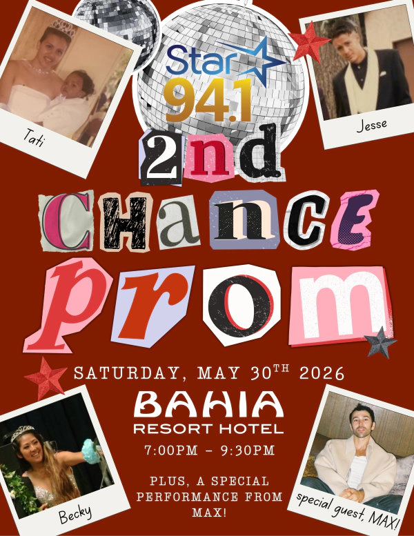 Win Tickets To Star 94.1 2nd Chance Prom