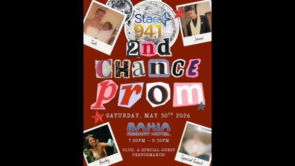 Win Tickets To Star 94.1 2nd Chance Prom