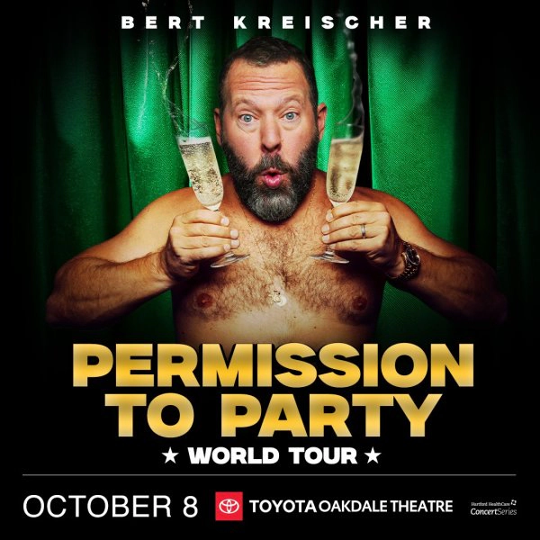 Win tickets to Bert Kreischer at the Oakdale!