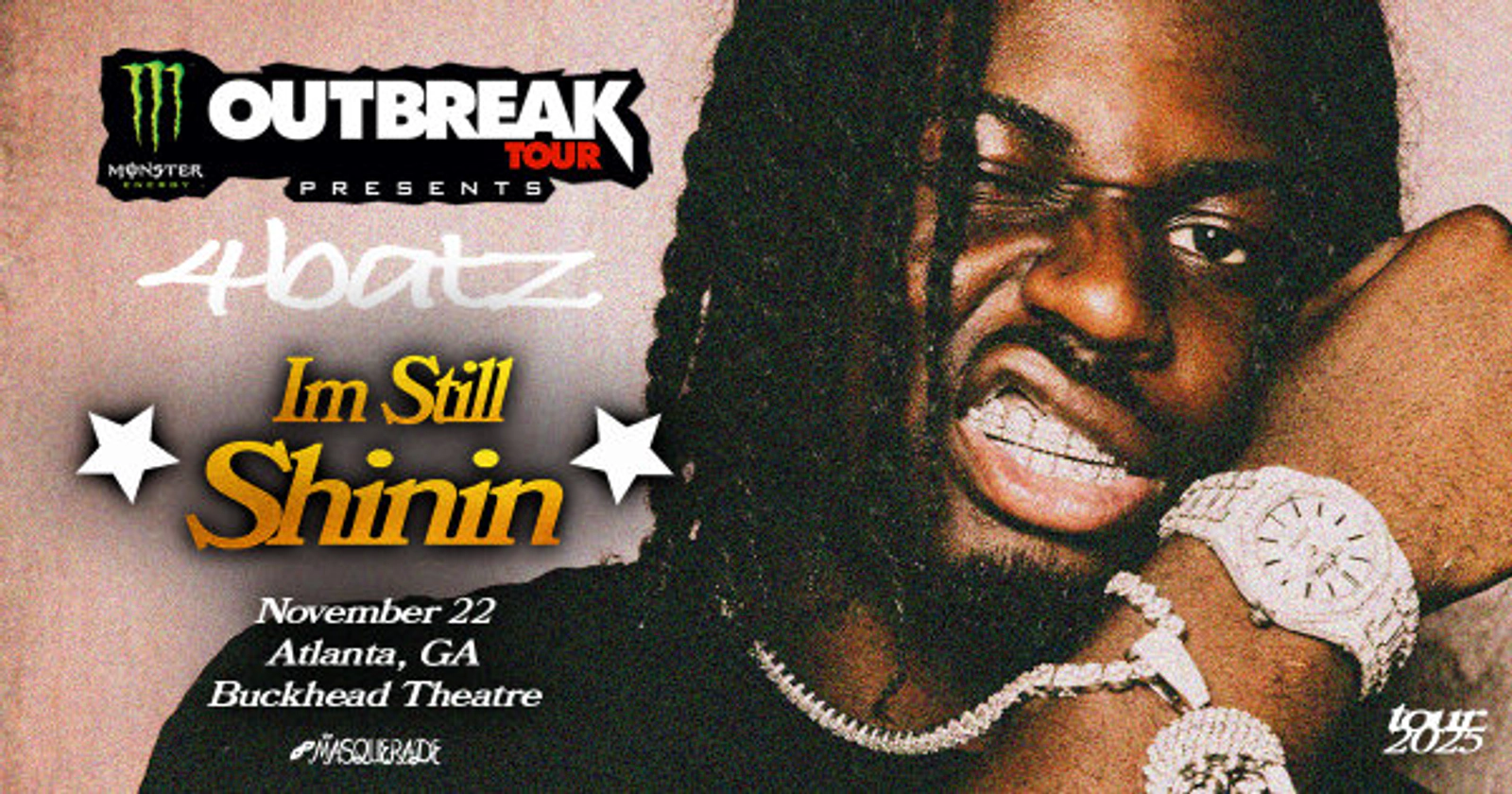 Win tickets to 4batz at Buckhead Theatre!