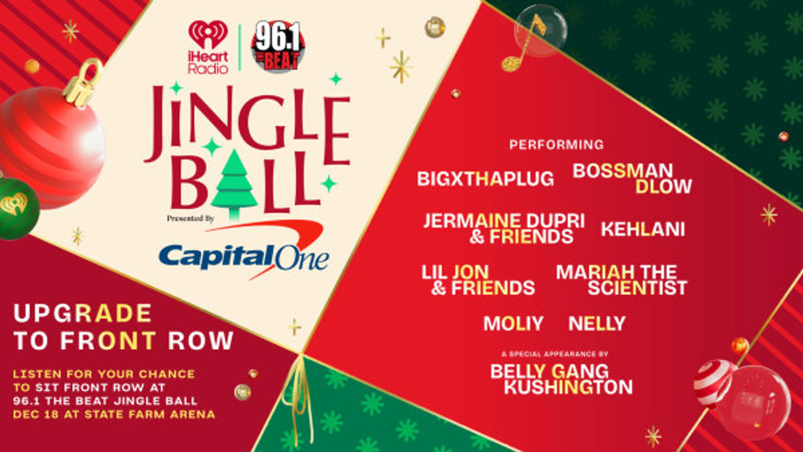 Winning Weekend: Jingle Ball Upgrade Your Seats!