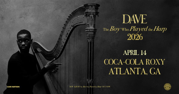 Win tickets to Dave at Coca-Cola Roxy!
