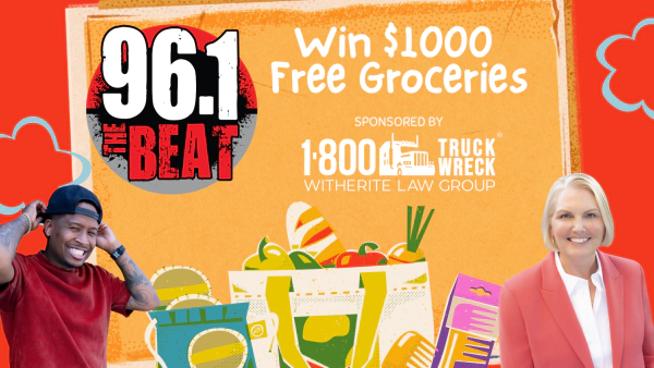 Win $1000 Free Groceries with 1-800 Truck Wreck!