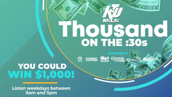 Win $1000 With Thousands On The :30s