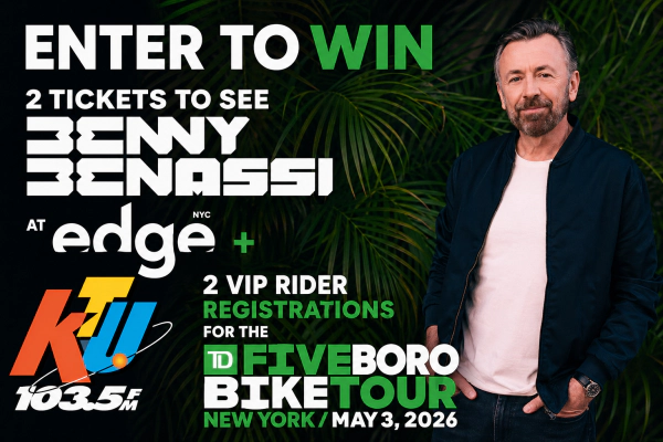 Win Tickets To See Benny Benassi At The Edge + VIP Rider Registrations For The 5 Borough Bike Tour!
