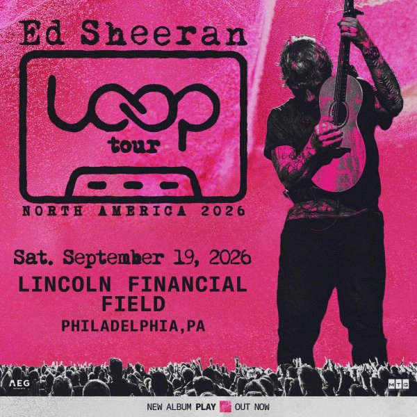 Register To Win Ed Sheeran Tickets in Philly!