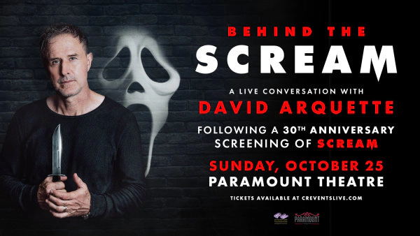 Win Tickets To Behind The "Scream" With David Arquette At The Paramount Theatre