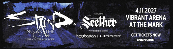 Enter For A Chance To Win Tickets To See Staind!