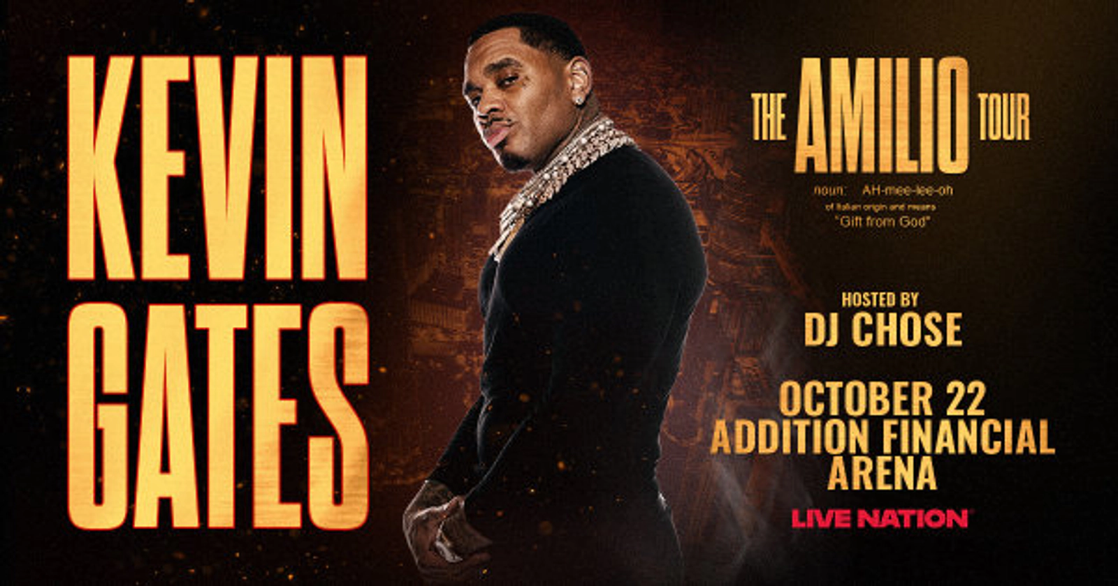 Kevin Gates at Addition Financial Arena