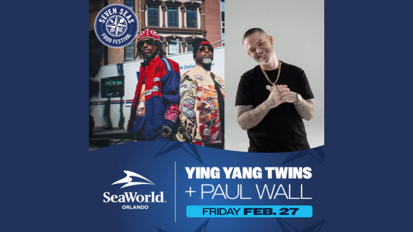 Win Tickets to see the Ying Yang Twins & Paul Wall at SeaWorld's Seven Seas Food Festival!