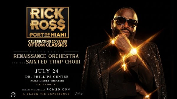 Rick Ross at Dr. Phillips Center 7/24