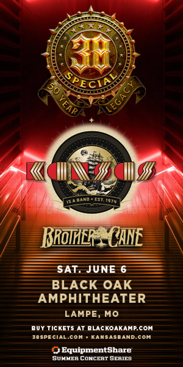 Win Tickets to 38 Special & Kansas at Black Oak Amphitheater