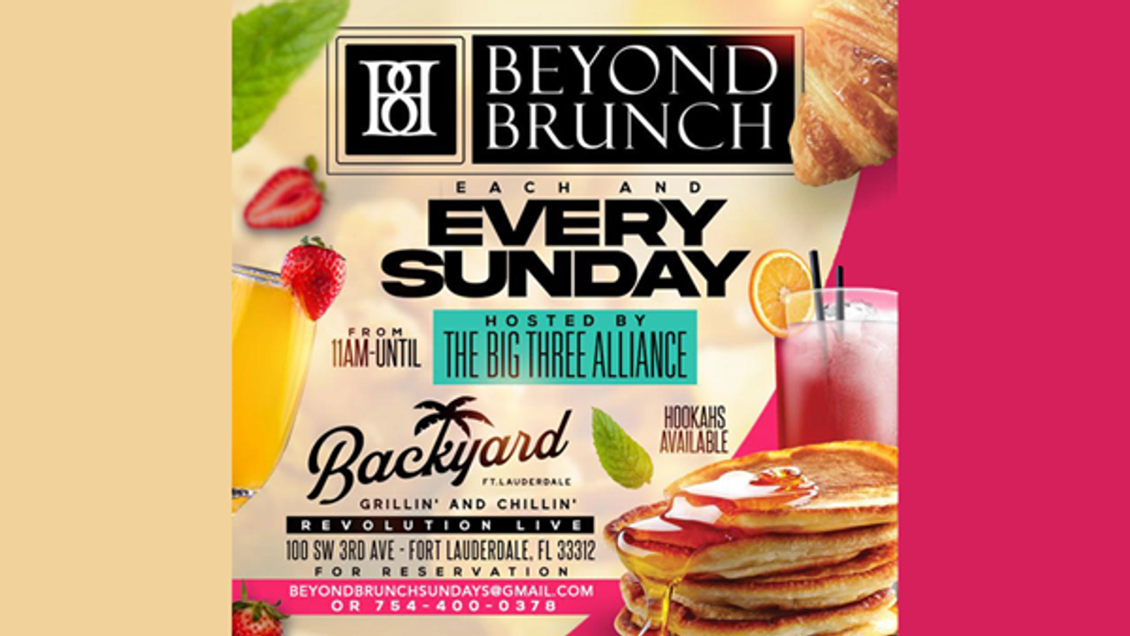 Beyond Brunch Sundays