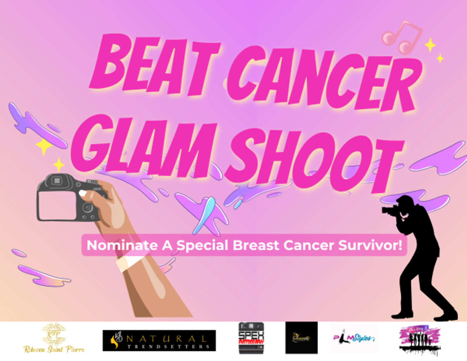 Beat Cancer Glam Shoot